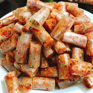 500g-200g bánh tráng trộn sa tế cuộn thập cẩm cực ngon, ăn là nghiền