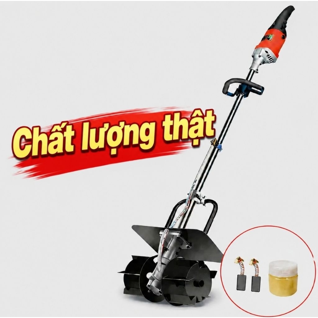 Máy đảo vữa cầm tay 4980W – Máy trộn vữa , trộn hồ 6 cấp tốc độ.Trộn nhanh, đều, không vón, dùng cho thợ xây, thợ ốp lát