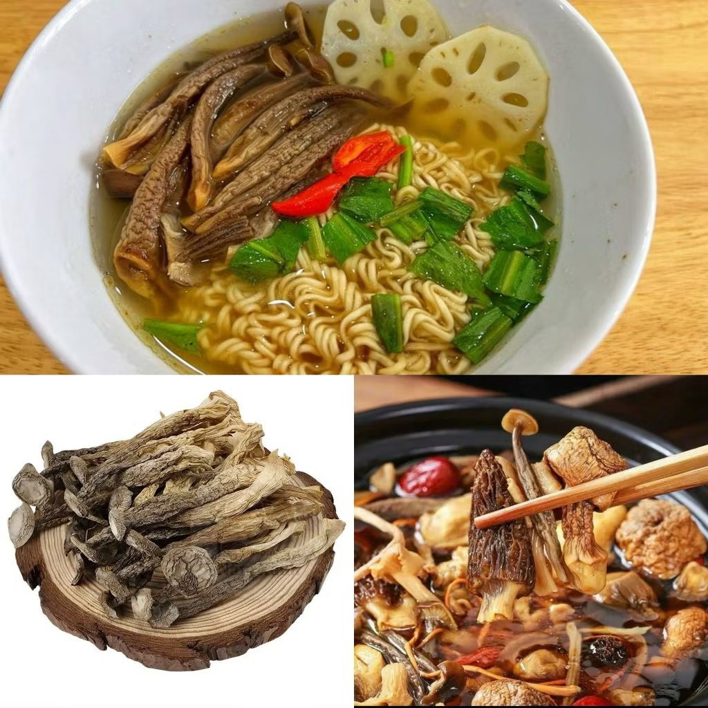 Nấm Lộc Nhung Khô Nguyên Cây (MỚI - ĐẸP) - Nấm khô dài đẹp, không vụn