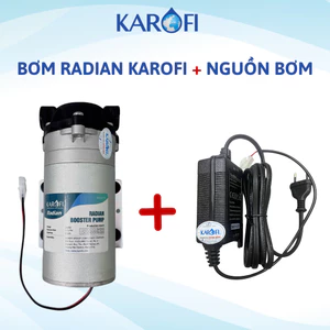 Bơm Tăng Áp Karofi 24V Radian Chính Hãng Tặng Kèm Cút Nối Dùng Cho Máy Lọc Nước RO