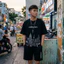Đồ bộ nam mẫu Cyberpunk mẫu thể thao thun mè co dãn mẫu mới 2026