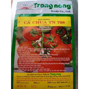 Hạt Giống Cà Chua gói 0,6gr ( khoảng 175 hạt), Rau Ăn Quả Trang Nông TN 798, Hạt Nảy Mầm Nhanh, Mạnh