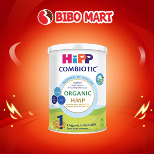 Sữa HiPP Organic Combiotic Số 1 350g Cho Bé Từ 0-6 Tháng Hỗ Trợ Phát Triển - Bibo Mart