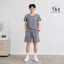 Set đồ Nam vải cá sấu Cao Cấp Thấm Hút Mồ Hôi, Logo Thêu Trẻ Trung, Form Rộng BHN80