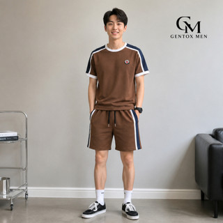[ Mua 2 tặng 1] Set đồ Nam vải cá sấu Cao Cấp Thấm Hút Mồ Hôi, Logo Thêu Trẻ Trung, Form Rộng BHN80