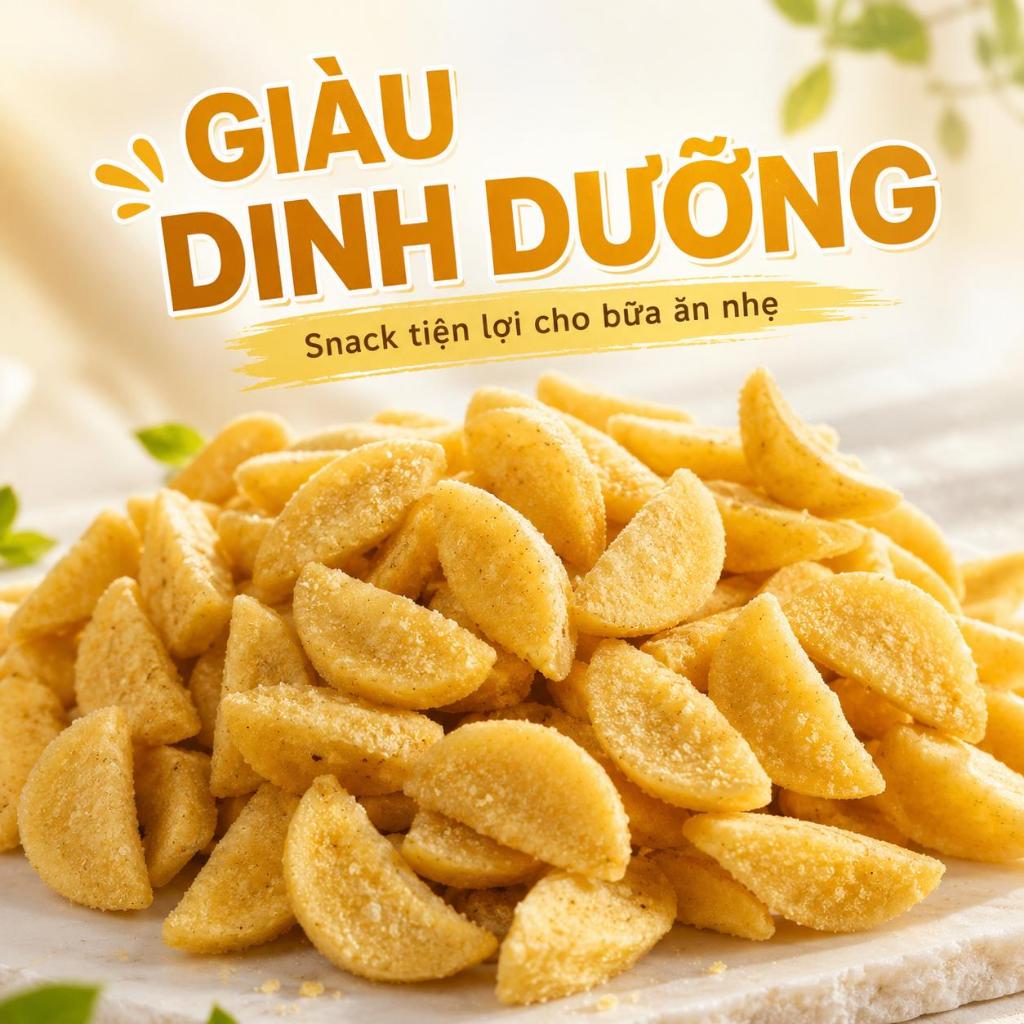 COMBO 5 gói Khoai tây sáy giòn Wakamono Organic thái miếng vị mật ong 60gam/gói, ăn vặt siêu ghiền