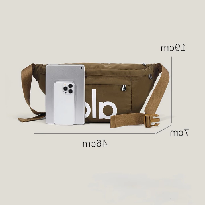 Women's Nylon Belt Bag – Fits Laptop, Mini · 133A – 6
