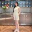 Bộ quần áo nữ GUNO áo Tanktop ba lỗ vải cotton thơm mát năng động 26BG53