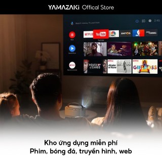 Máy chiếu mini di động YAMAZAKI A9 PRO - T9 ULTRA  Bluetooth 5.0 Độ Sáng 450 ANSI Android 12 FULL HD 4K