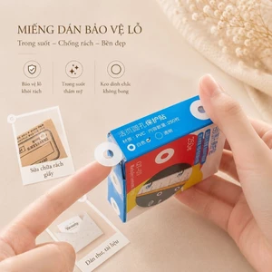 STICKER VÁ- BẢO VỆ LỖ TRÒN GIẤY CỦA PLANNER