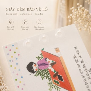 STICKER VÁ- BẢO VỆ LỖ TRÒN GIẤY CỦA PLANNER