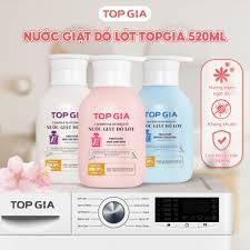 Nước Giặt Đồ Lót Sinh Học TopGia Khử Mùi Kháng Khuẩn 99% An Toàn Với Da Nhạy Càm, Chai 520ml