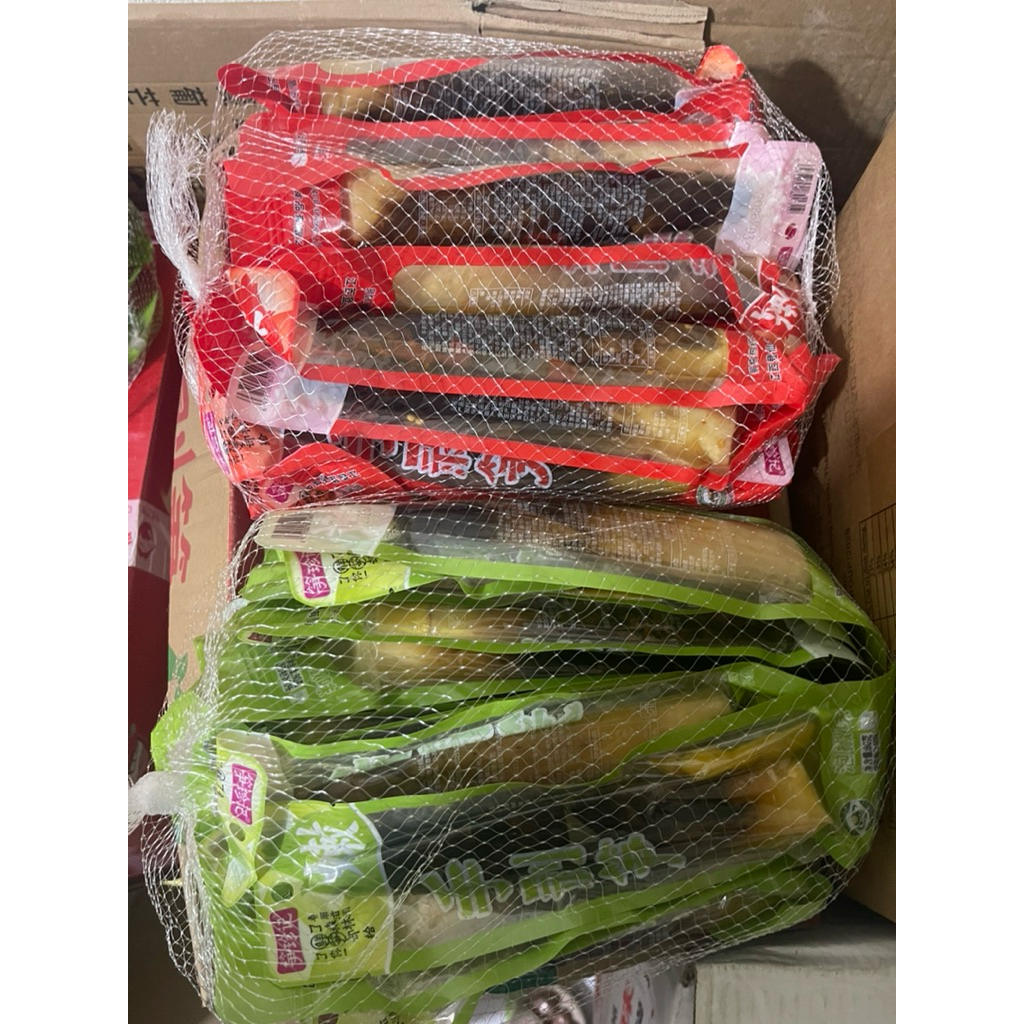 Bịch 10 /20 Gói Măng Trúc Một Cây Chua Cay Tứ Xuyên Nguyên Vỏ 80gr