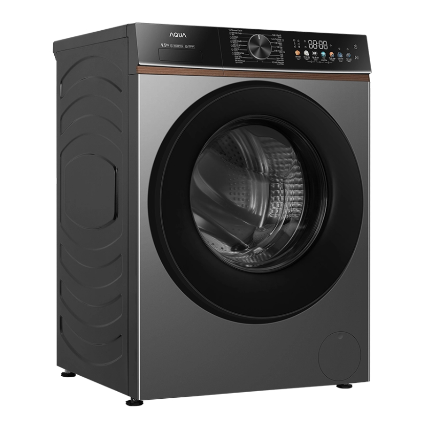 Máy giặt lồng ngang AQUA Inverter 10 Kg AW10-BD4657U1M(GN) -  Freeship toàn quốc - Bảo hành 2 năm