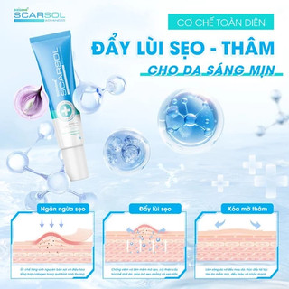 Kem Dizigone Scarsol: Kem mờ thâm sẹo, làm đều màu da, phục hồi da - Tuýp 15g