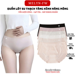 Quần lót nữ su thạch tàng hình loại 1 MELYN-FW quần lót su thạch đám mây nâng mông, đáy kháng khuẩn thoáng khí ST035