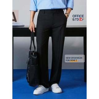 Quần Tây Nam ICONDENIM Axis Wide Form Loose QTID0077