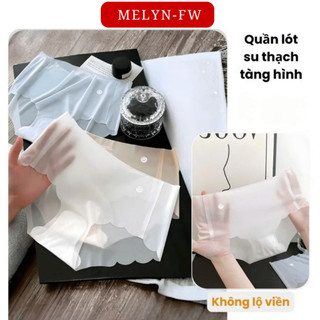 Quần lót nữ su thạch tàng hình loại 1 MELYN-FW quần lót su thạch đám mây nâng mông, đáy kháng khuẩn thoáng khí ST035