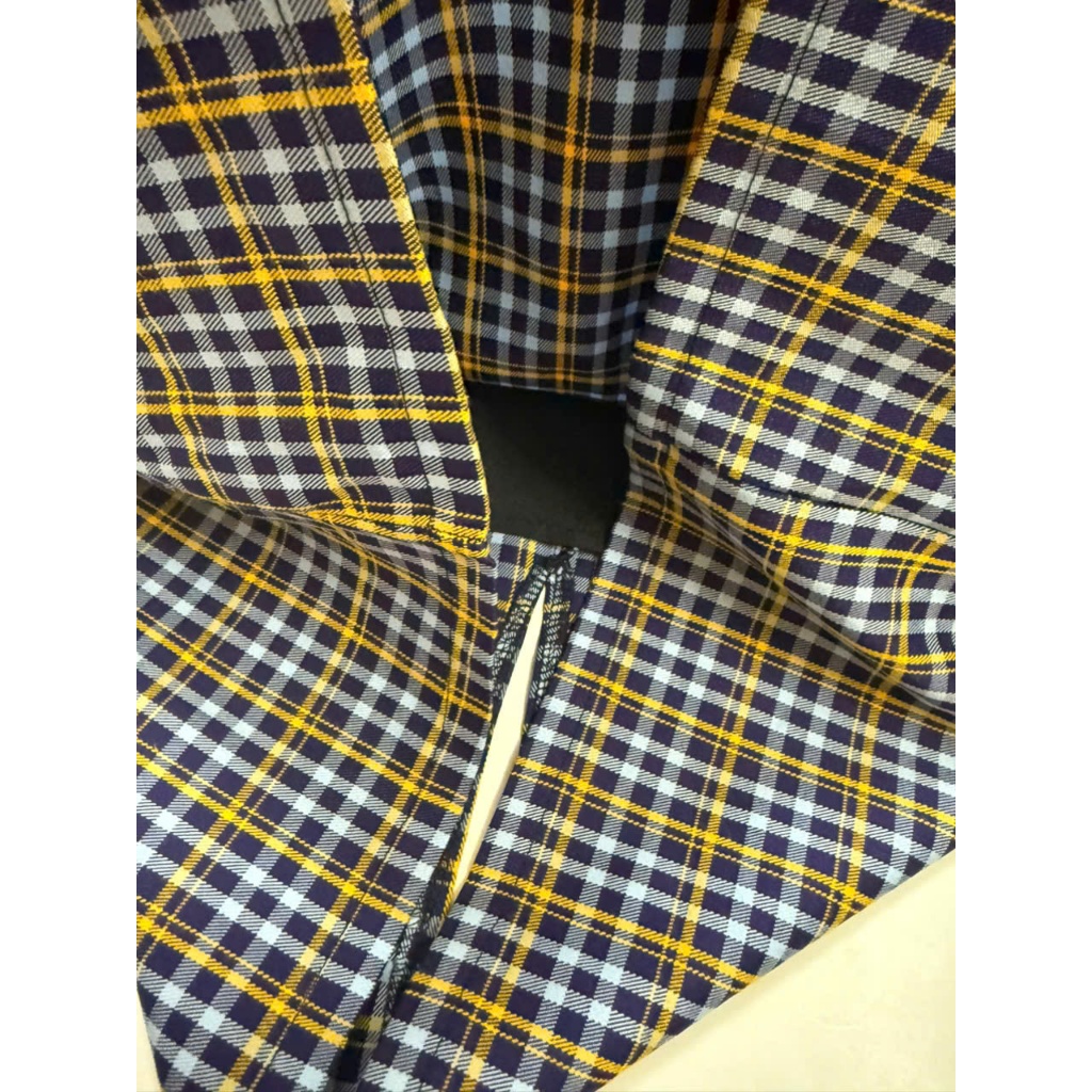 Chân váy kẻ caro dáng dài - 2 Hand (Size M)