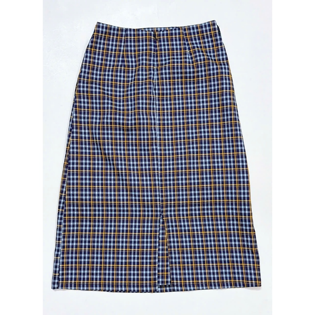Chân váy kẻ caro dáng dài - 2 Hand (Size M)