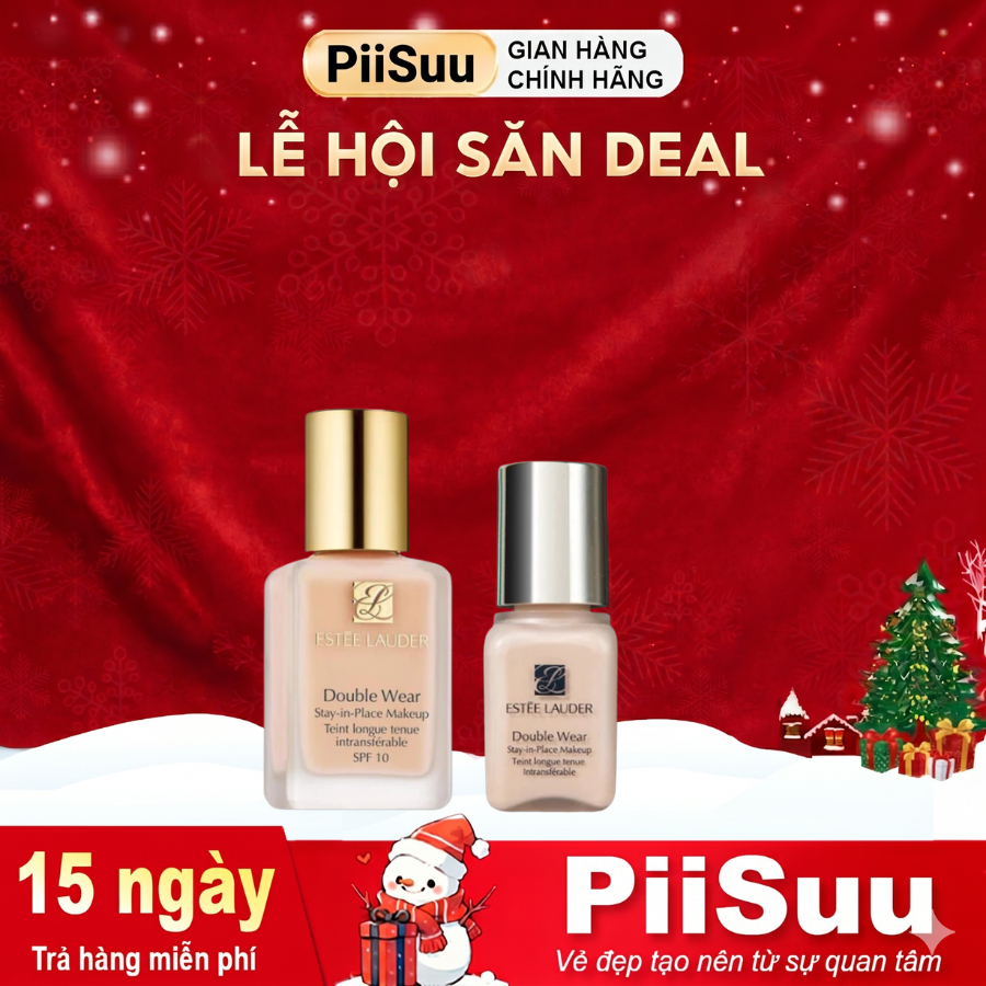 Kem Nền Estee Lauder Double Wear Stay-in-Place Makeup, PA++ Lớp Nền Hoàn Hảo cho bề mặt da căng mịn đẹp rạng rỡ