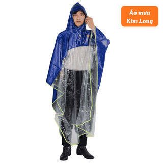 Áo Mưa Cánh Dơi Cao Cấp Dành Cho Cả Nam Và Nữ 2 Da Nửa Gương Có Viền
