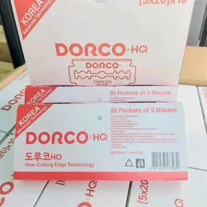 Combo 1000 lưỡi lam Dorco HQ đỏ cao cấp, bén gọn, tiện lợi