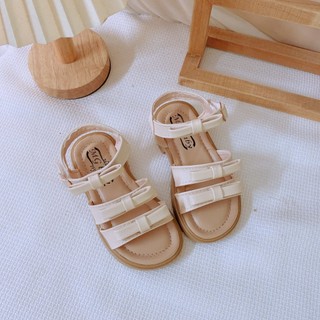 Sz 21-35 Dép Quai Hậu Đi Học 2 Quai Nơ Đế Êm Cho Bé Gái K102