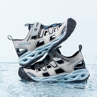 Giày sandal HOBIBEAR EK1303 Blue bít gót dành cho bé trai đi học đi chơi