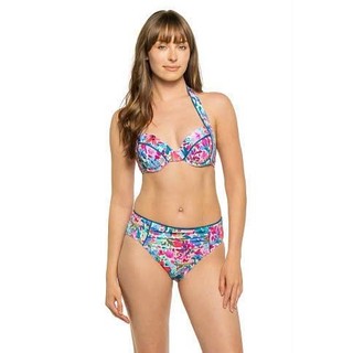 Set bơi 2 mảnh, bikini đi biển nữ hạo tiết hoa nổi bật, áo dây buộc, có gọng, đệm liền hàng VNXK