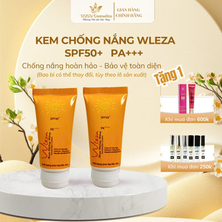 Kem chống nắng dưỡng da, SPF50 PA +++ Wleza