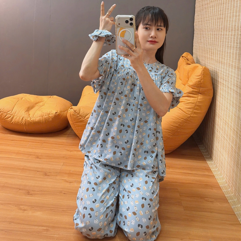 (COMBO 4 MÓN 43-98KG) Bộ tole cánh dơi, hàng F21 may kỹ 43-98kg - Nocnhamacdobo