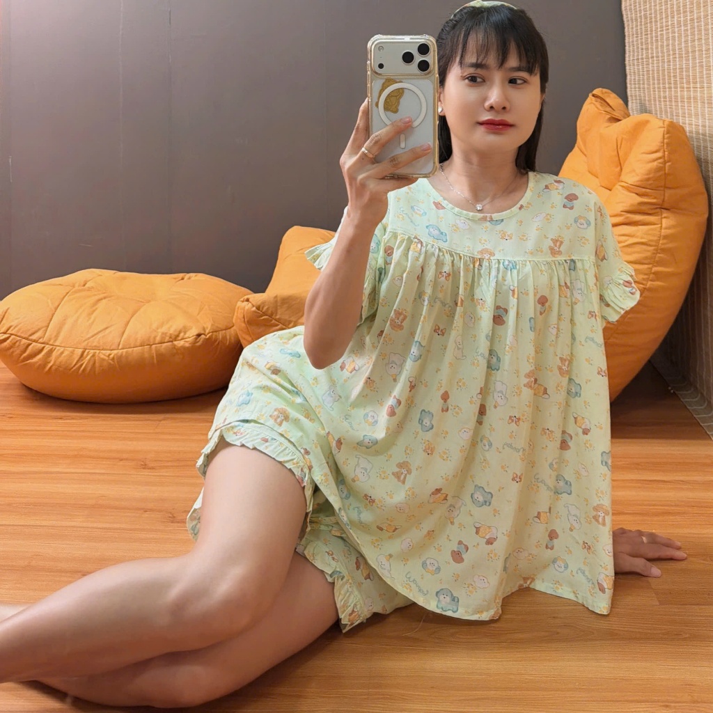 (COMBO 4 MÓN 43-98KG) Bộ tole cánh dơi, hàng F21 may kỹ 43-98kg - Nocnhamacdobo