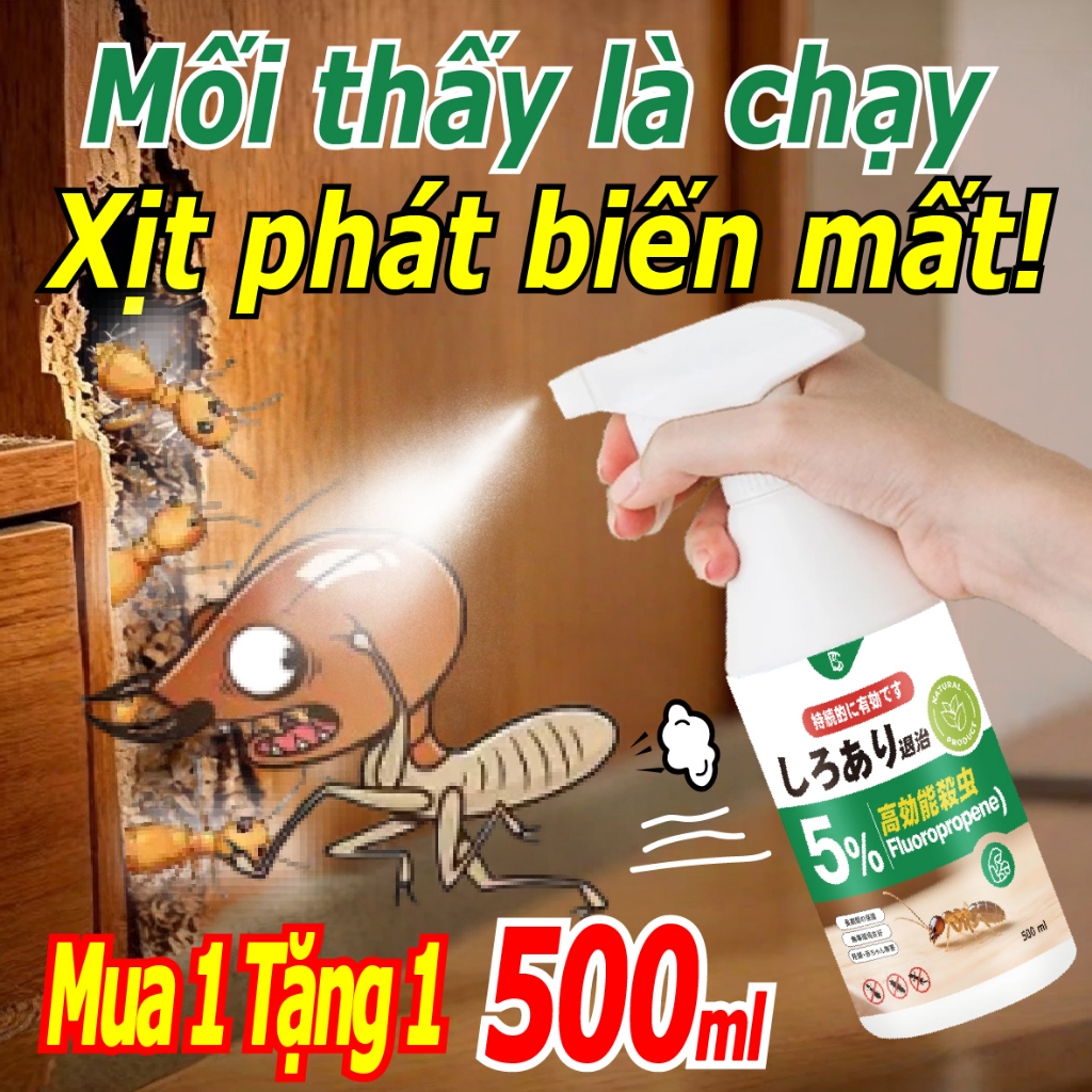 M1T1 bình xịt diệt mối - thuốc diệt mối - diệt mối tận gốc, diệt sạch tổ mối