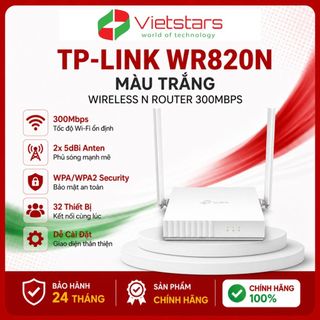 Bộ định tuyến Tplink TL - WR 820N (2 Râu - 2 LAN)
