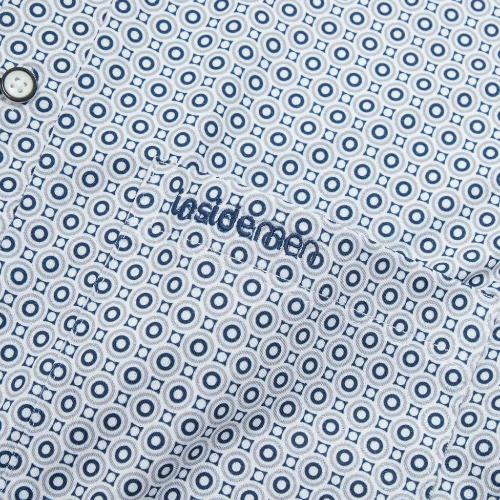 Áo Polo Nam Insidemen Regular họa tiết in tràn áo, dáng suông, co giãn nhẹ IPS245AS0
