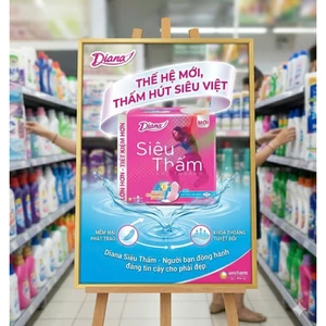 🌸 BVS DIANA SIÊU THẤM MỎNG CÁNH - GÓI SIÊU LỚN 38 MIẾNG 🌸