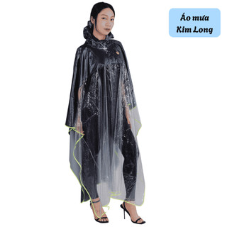 Áo Mưa Cánh Dơi 2 Da Nửa Gương Có Viền Dành Cho Cả Nam Và Nữ