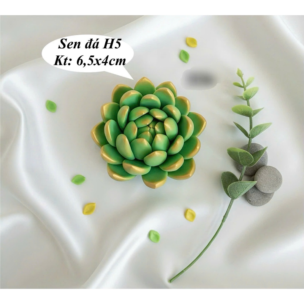 Khuôn silicon sen đá H5