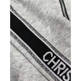 Áo Khoác 02 Hoodie Zip Mũ Thêu Chữ Lót Vân Nhung Dày Dặn Không Xù 02