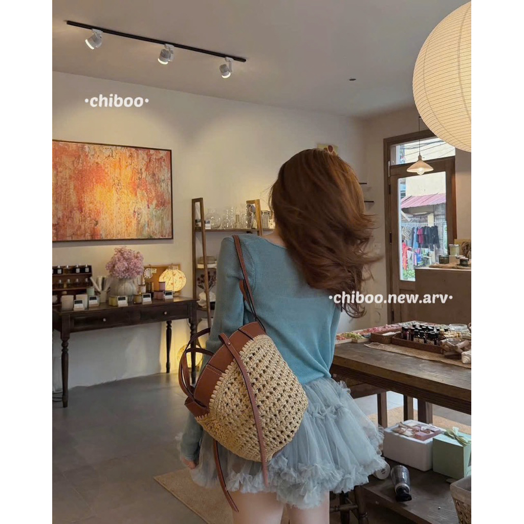 [𝐒𝐮𝐙𝐲] Áo Len Mỏng Cadigan Miêu QCCC (1m55 Trở Lên)