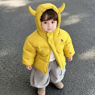 Áo Khoác Phao Lót Lông Trẻ Em Monday3 Form Rộng Hàn Quốc Siêu Nhẹ Siêu Ấm 6-40Kg