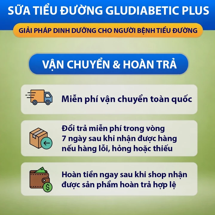 Lon 400g Milk Powder GLUDIABETIC PLUS FOTECPHAM – 6