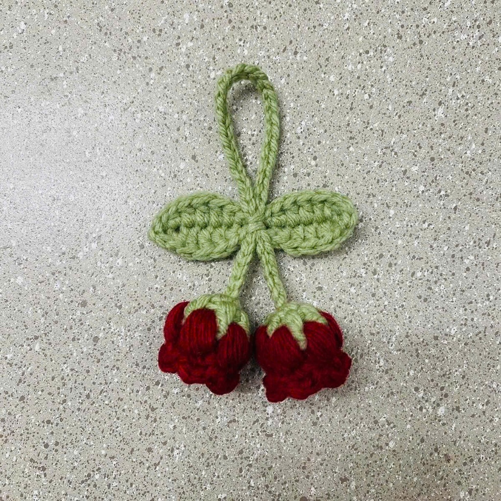 Móc khóa mini quà tặng móc khóa handmade đồ thù công móc khóa len