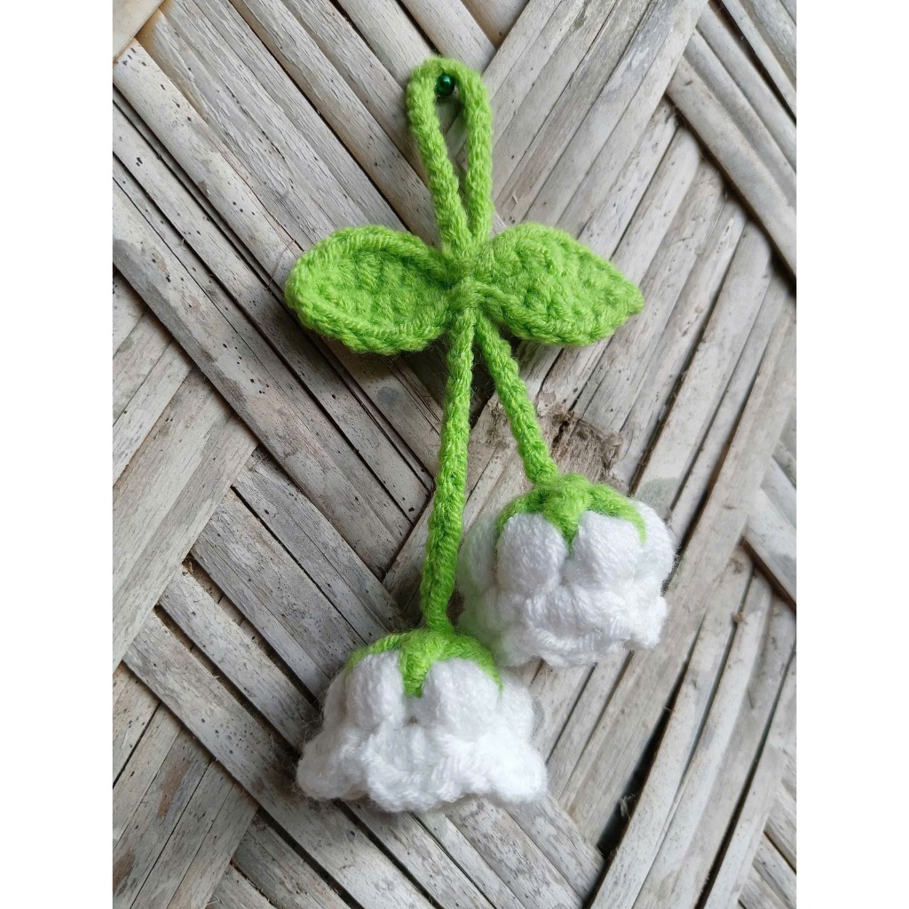 Móc khóa mini quà tặng móc khóa handmade đồ thù công móc khóa len