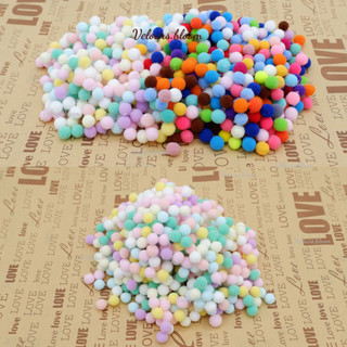 [QUÀ TẶNG - KHÔNG BÁN] Tặng 3 viên Pom Pom Mix Màu Trang Trí Tết, Cây Thông Noel Giáng Sinh, Điểm Nhấn Mắt Thú Nhồi Bông