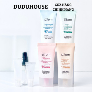 Kem Chống Nắng Vật Lý Make Prem UV Sun Cream Make P:rem SPF 50+ PA++++ Kiềm Dầu 50ml Duduhouse
