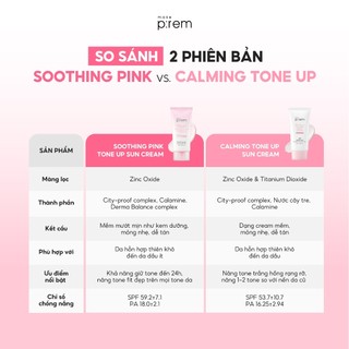 Kem Chống Nắng Vật Lý Make Prem UV Sun Cream Make P:rem SPF 50+ PA++++ Kiềm Dầu 50ml Duduhouse