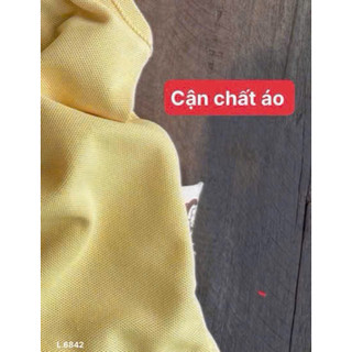 SÉT BỘ ÁO POLO VÀNG MIX QUẦN KẺ KÈM MŨ