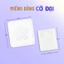 Bông tẩy trang Bông Bạch Tuyết làm sạch da Calla Velvet soft miếng bông lớn (100 Miếng/gói)
